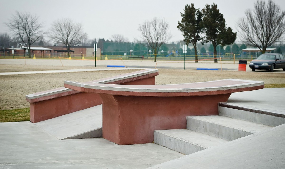 Sandwich skatepark